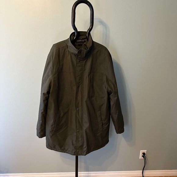 London Fog Men’s Green Parka - Picture 1 of 7
